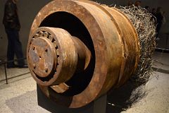25 Elevator Motor Was The Largest Model In The World When Installed, One Of 99 Elevators That Serviced The North Tower In The Center Passage 911 Museum New York.jpg